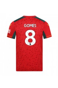 Wolves Joao Gomes #8 Jalkapallovaatteet Vieraspaita 2023-24 Lyhythihainen